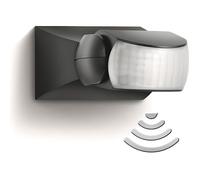 Détecteur de mouvement infrarouge IS 1 120° orientable portée 10m IP54 - STEINEL - Noir