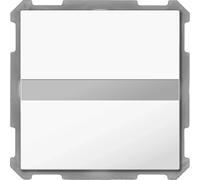 Détecteur de mouvement MDT KNX, 63 x 63 mm, blanc pur brillant, encastré, 1 pièce.