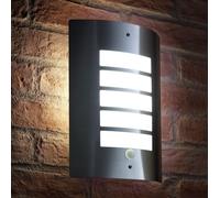 Détecteur de mouvement PIR, applique murale en acier inoxydable, lumière blanche froide, LED 5W
