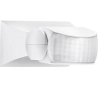 Steinel détecteur de mouvement IS 1 Blanc - pour extérieur, angle de détection de 120°, capteur de mouvement infrarouge