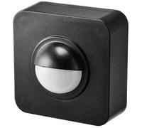 Sygonix SY-5046552 montage apparent (en saillie) Détecteur de mouvements PIR 120 ° noir IP65