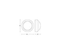 Détecteur de mouvements - STEINEL - IS 2360-3 ECO - Infrarouge - 12m - 180°