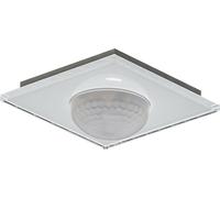 Détecteur de présence MDT KNX en verre, 360°, avec 3 capteurs et capteur de température, blanc, 1 pièce.