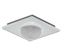 Détecteur de présence MDT KNX en verre, 360°, régulation constante de la luminosité, capteur de température, blanc, 1 pièce.