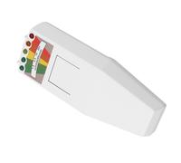 Détecteur de radiation Geiger compteur portable avec alarme lumineuse, blanc