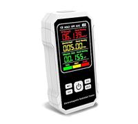Détecteur De Rayonnement Électromagnétique Numérique, Testeur D'intensité Champ Électrique, Dispositif Détection Force RF, Compteur EMF Une Sensibilité Optimale Toute Confiance(White)