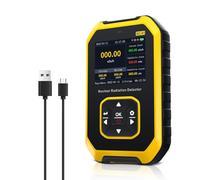 Détecteur de rayonnement nu ire Geiger portable avec écran LCD, moniteur de rayonnement rechargeable, testeur de rayons X bêta gamma, appliqué pour la maison, l'extérieur et l'industrie