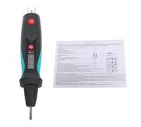 Détecteur de Tension 2 - en - 1, Testeur de Circuit Prise avec Écran LCD, Testeur Sans Contact pour Usage Domestique et Électricien - Sécurité Renforcée, Induction Sans Contact,