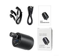 Détecteur d'eau Détecteur de fuites 13000x Gain Type-C | Amplification audio 13 000 fois, détecte les gouttes les plus silencieuses, sensibilité de 0 à 60 dB, connecteur de type C
