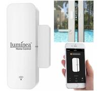 Luminea Home Control Détecteur d'ouverture de porte connecté XMD-103.app avec commande vocale