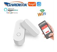 Détecteur d'ouverture de porte intelligent - Tuya - WiFi - Compatible Google Home - Alerte sirène - Sans fil