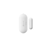 Détecteur d'ouverture EZVIZ T2C sans fil ZigBee pour porte/fenêtre blanc, portée 200m, autonomie 24 mois, pile CR1632, température -10°C à 55°C.
