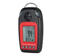 Détecteur H2S Numérique Détecteur H2S à Clip 0~100ppm Détecteur de Gaz H2S avec Alarme Sonore et Visuelle Rouge, Affichage Détecteur Sulfure d'Hydrogène Rétroéclairé h2s & Température °C/°F