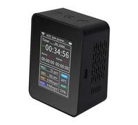 Détecteur Intelligent De Qualité L'air, WiFi 6 en 1, CO2 PM2.5 TVOC HCHO Temp HUMI avec Minuterie D'alarme, Application Téléphone Portable, Télécommandes