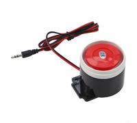 Détecteur Mouvement Infrarouge Sirène 125dB Fil Détecteur Mouvement | Filaire 12V, 120dB puissant, intérieur maison, plastique et métal, dissuasion immédiate