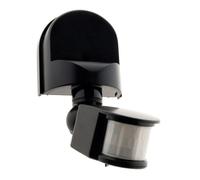 Détecteur Mouvement IP44 - tête orientable - 1200W - Noir - Zenitech