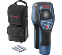 Détecteur Mural Bosch Professional D-Tect 120, Détection Métaux, Câbles Électriques, Tuyaux, Housse Incluse