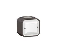 Legrand – Détecteur mural Plexo LED complet 100W sans neutre Anthracite