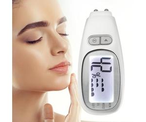 Détecteur numérique de peau - Écran LCD - Humidimètre portable - Instrument de vérification de l'huile et de l'eau - Outil d'évaluation de l'hydratation - Gadget de beauté compact - Soin quotidien de