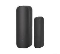 Détecteur Ouverture ABS Fil Sécurité Détecteur Ouverture ABS(WiFi Black) | Protocole pour zigbee, compatible Hub pour aqara, pour alarme locale, notification pour smartphone, sécurité renforcée