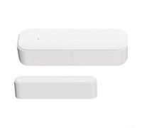 Détecteur Ouverture ABS Fil Sécurité Détecteur Ouverture ABS(WiFi white) | Protocole pour zigbee, compatible Hub pour aqara, pour alarme locale, notification pour smartphone, sécurité renforcée