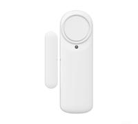 Détecteur Ouverture pour porte Plastique Hub Détecteur Ouverture | pour alarme 90dB, notification push, compatible pour alexa, Google pour Home, app Smart Life