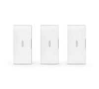 Détecteur Vibration Anti-Bris de Glace Daewoo WVD301 - Pack de 3 - Compatible Touch AM301 AM302 Vigilia - Notification App Daewoo Home Connect - sans Abonnement