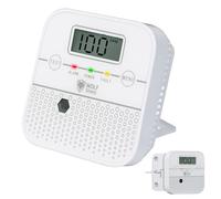 Détecteurs de Monoxyde de Carbone Mini Détecteur de CO WOLF SHIELD Alarme de Monoxyde de Carbone Portable avec écran LCD Autonome Bouton de Test et de Silence pour la Maison