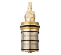 detee Vanne Mitigeuse Thermostatique, Vanne de Douche, Cartouche Thermostatique de Rechange en Laiton, Thermostatique de Rechange 20-48 Celsius