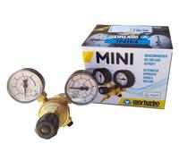 Détendeur Mini à deux manomètres pour bouteille rechargeable