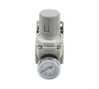 Détendeur Pneumatique Plastique pour Compresseur 1/4"(Thread diameter 3/8) | Plage 0-145PSI, température 5-60℃, ajustement pour précis, maintien pression pour constante, usage industriel