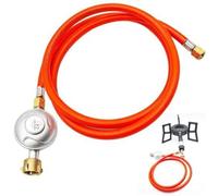 Détendeur Propane 50mbar avec u de 1.5m, Réducteur Basse Pression, Kit de Détendeur Gaz Propane pour Barbecue, Camping