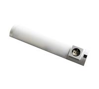 DETMOLD Réglette LED, 44,9 cm, 5 W, 4000 K, 250 lm, IP20, avec prise 1 prise, avec interrupteur marche/arrêt, blanc