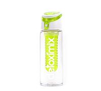 DETOXIMIX - Bouteille, Gourde avec Infuseur à Fruits, Herbes ou Légumes - 750 ml - Fabriquée en Tritan sans BPA - Infusion Amovible, Couvercle à Rabat, Bouchon Anti-Fuite Sport Étanche - Vert Clair