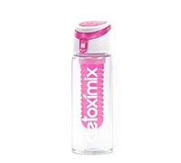 DETOXIMIX - Bouteille, Gourde avec Infuseur à Fruits, Herbes ou Légumes - 750 ml - Fabriquée en Tritan sans BPA - Infusion Amovible, Couvercle à Rabat, Bouchon Anti-Fuite Sport Étanche - Rose