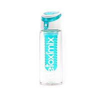 DETOXIMIX - Bouteille, Gourde avec Infuseur à Fruits, Herbes ou Légumes - 750 ml - Fabriquée en Tritan sans BPA - Infusion Amovible, Couvercle à Rabat, Bouchon Anti-Fuite Sport Étanche - Bleu