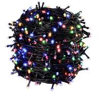 Deuba Guirlande électrique 14m pour sapin de Noël 700 LED Multicolore 8 Programmes illumination de fêtes Noël