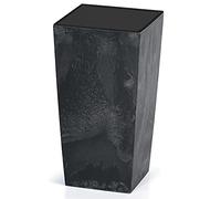 Pot de fleurs style Béton Anthracite 91 Litres Bac à fleur Cache pot Jardinière Terrasse Jardin Salon Entrée Intérieur Extérieur