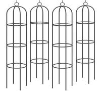 DEUBA Tuteur de Jardin 200 cm Lot de 4