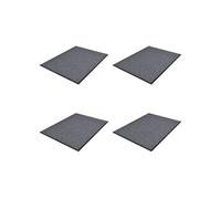 VidaXL Paillassons PVC Gris 90x60 cm