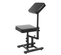 Deurqund Chaise à accoudoirs de tatouage réglable avec dossier pliable à 180°, hauteur réglable de 80 à 98 cm, pour la maison, le salon de beauté, le salon de manucure, le centre commercial