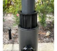 (Deux jeux de supports de base) Bouchon de trou de parasol de table de patio, flexible et facile à installer, cône de parasol pour piscine et balcon Xixi