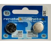 Deux pile renata 357 SR44W 13 GS