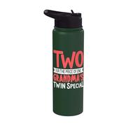 Deux pour le prix d'une grand-mère jumeau spécial grand-mère Stainless Steel Insulated Water Bottle