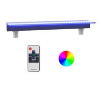 Déversoir pour cascade avec LED RVB Acrylique 90 cm