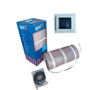 Devi Devimat Devicomfort DTIR150 Chauffage au sol, set de lit fin avec Devireg Touch (3 m2)