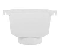 Déviateur de Gouttière PVC Blanc pour Collecte D’eau de Pluie | Résiste à Pression, Collecte sans Modifier les Gouttières, Usage Toiture et Drainage Industriel