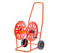 Dévidoir acier époxy pour tuyau d'eau 80 m 1/2'' MW Tools HW8012SP