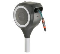 Dévidoir automatique GARDENA RollUp S 15m liseret blanc - Kit complet - Garantie 5 ans