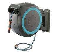 Dévidoir automatique mural RollUp XL 35 m 18630-20 - Kit enrouleur prêt à l'emploi avec tuyau d'arrosage 35 m, tuyau de raccordement, lance de nettoyage et accessoires